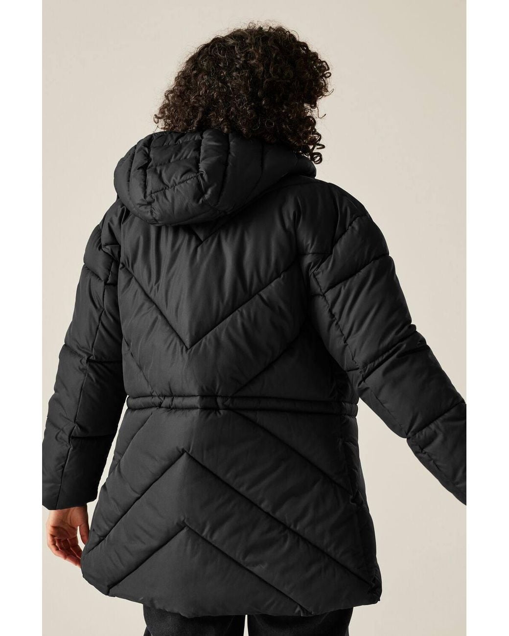 Regatta Black Rusey Water-Repellent Insulating Padded Jacket