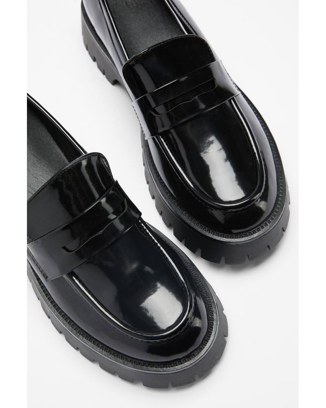 Dorothy Perkins Blue Faith: Dani Faux Leather Chunky Loafers