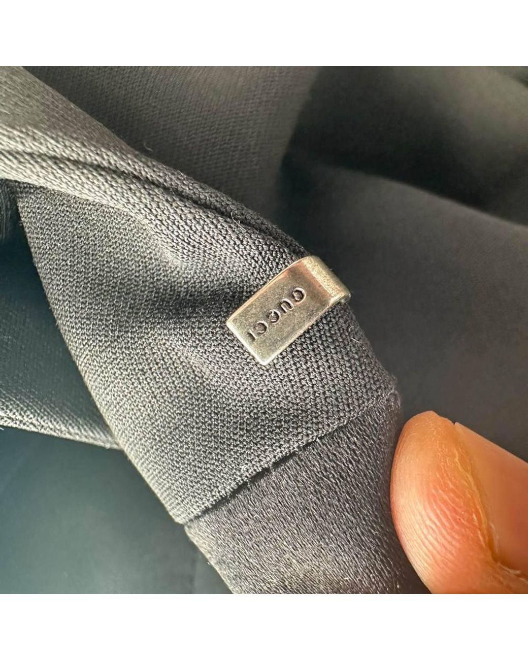 Gucci Black Preloved Deep V-Neck Blazer