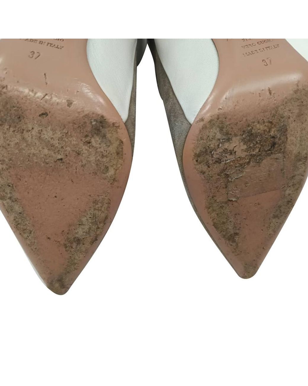Aquazzura Gray Preloved Calder Snake-Effect Ankle Boots