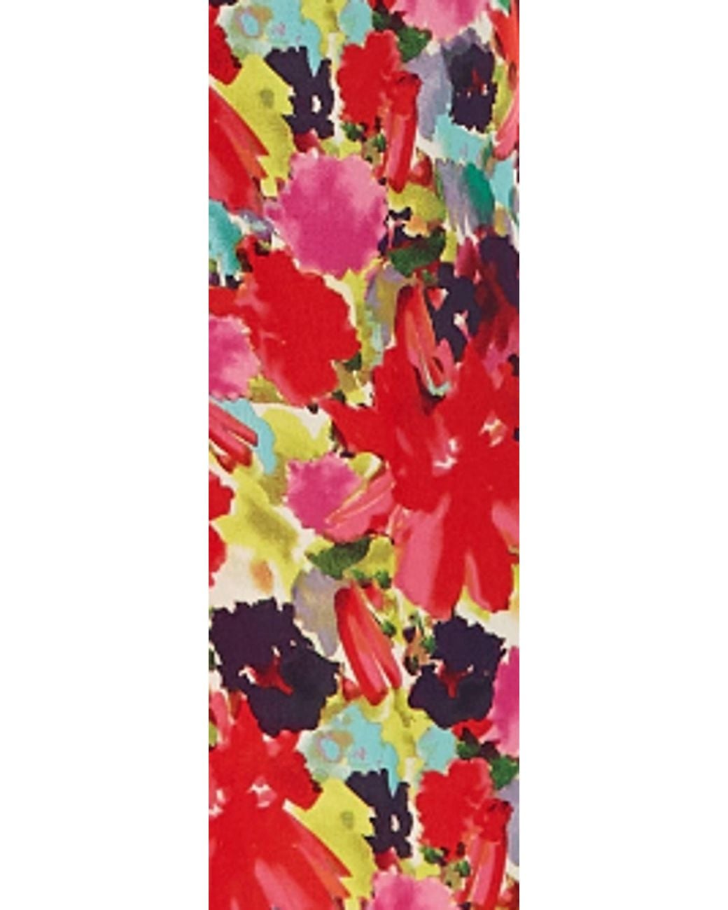 Liquorish Red Floral Jumpsuit W/ Short Sleeves