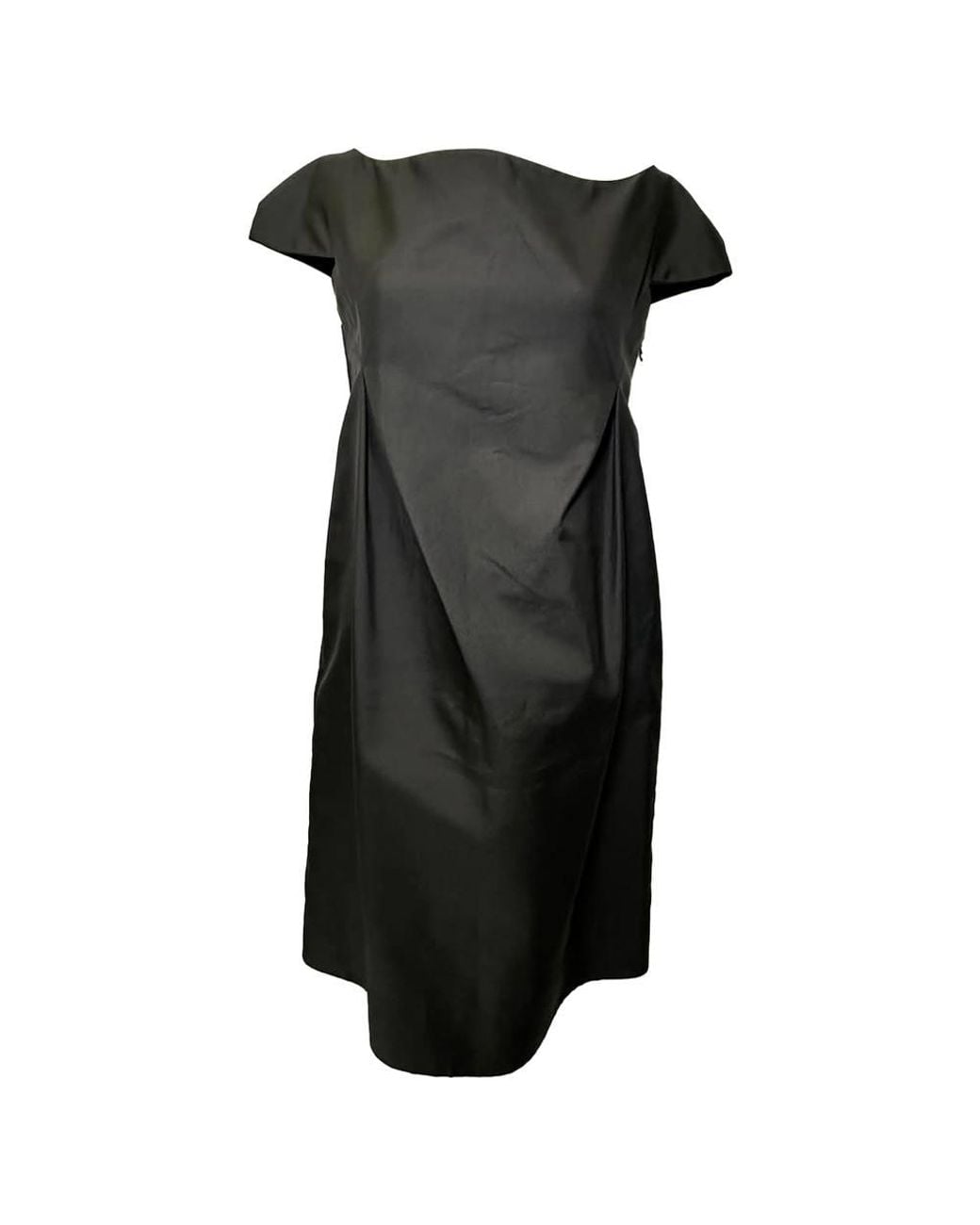 Jil Sander Black Preloved Knee Length Dress