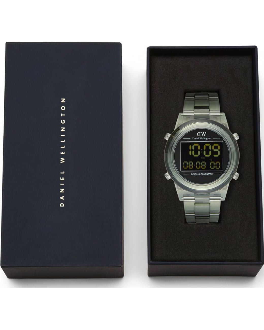 Daniel Wellington Metallic Dw00100768 Retro Digital 42Mm Quartz Watch