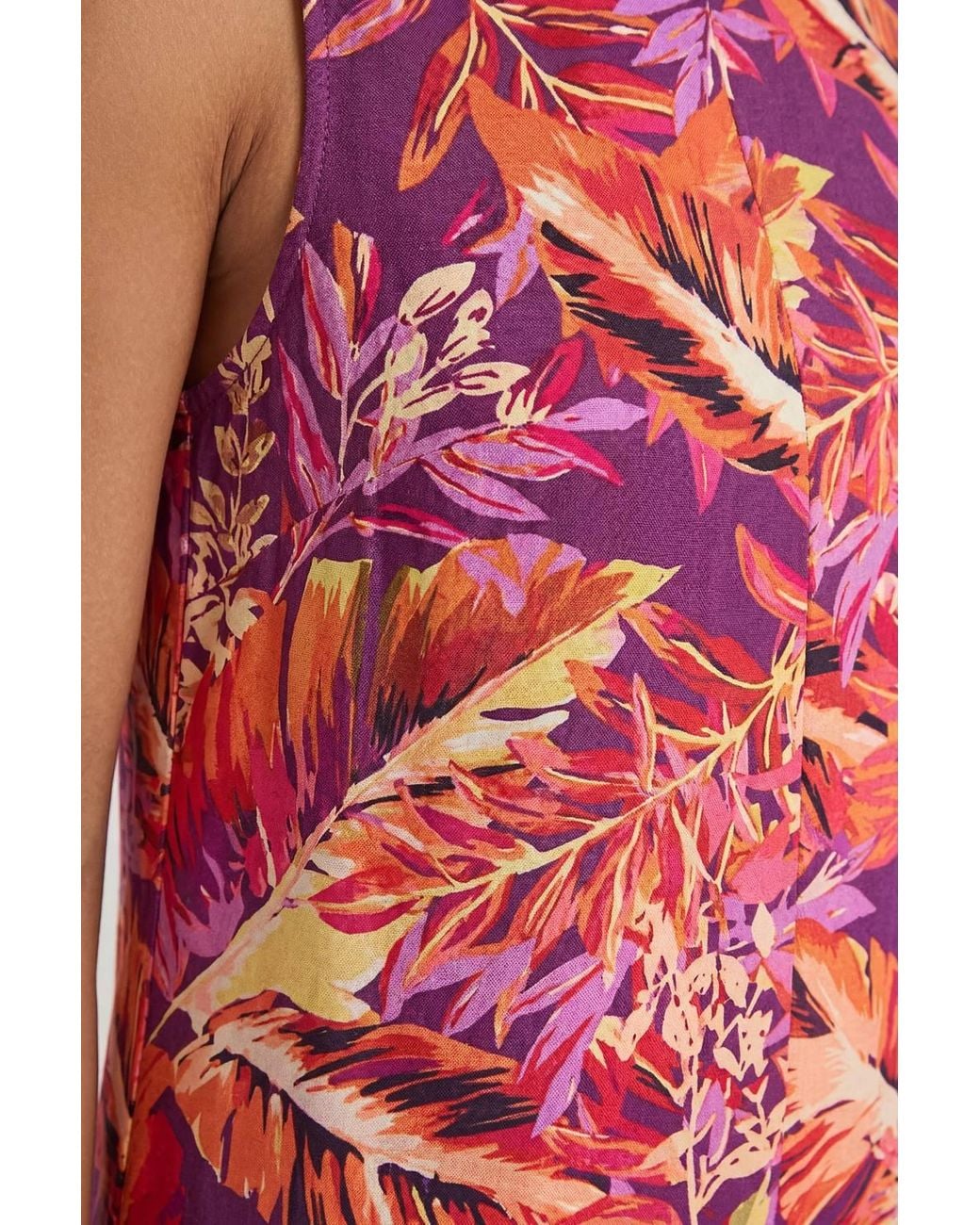 Wallis Red Floral Tie Back Maxi Dress