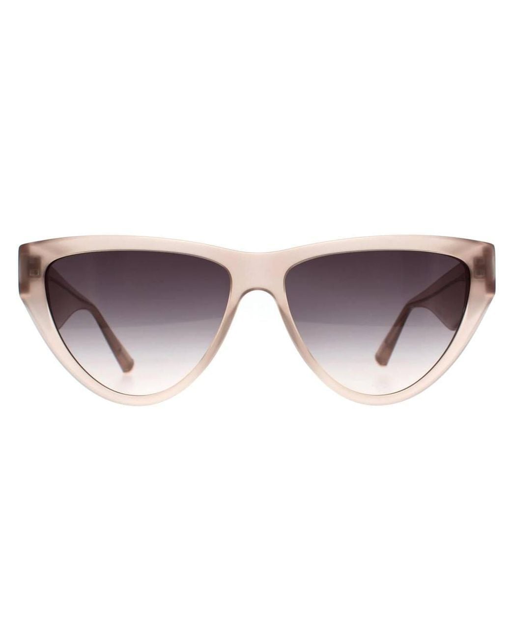Ted Baker Brown Cat Eye Sunglass Frosted Gradient Tb1665 Raella