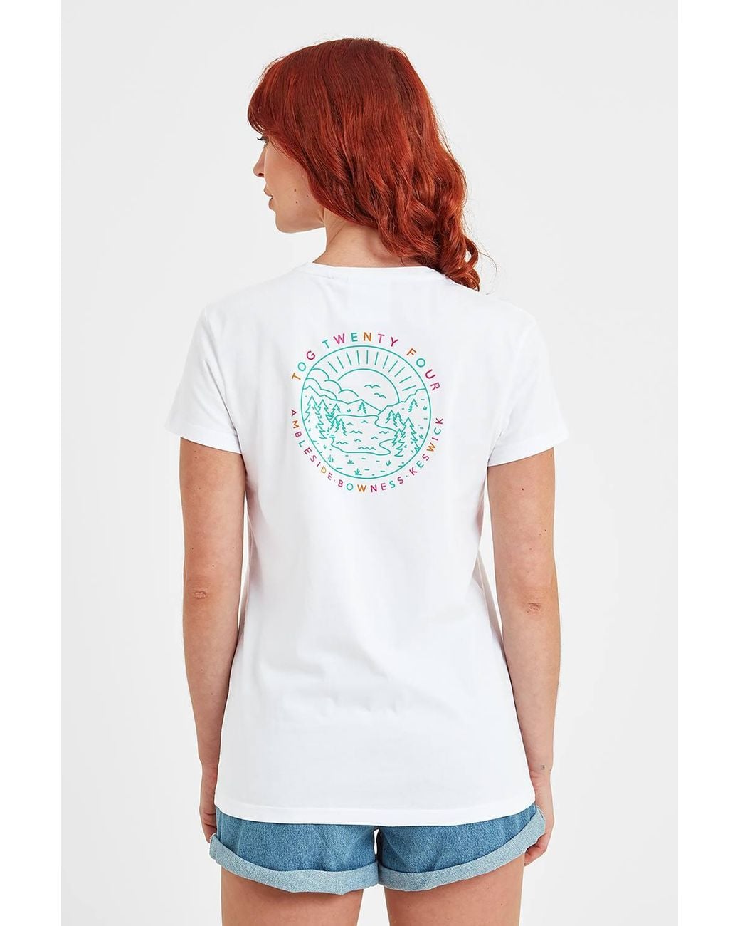 TOG24 Blue 'District' 100% Cotton Supersoft T-Shirt