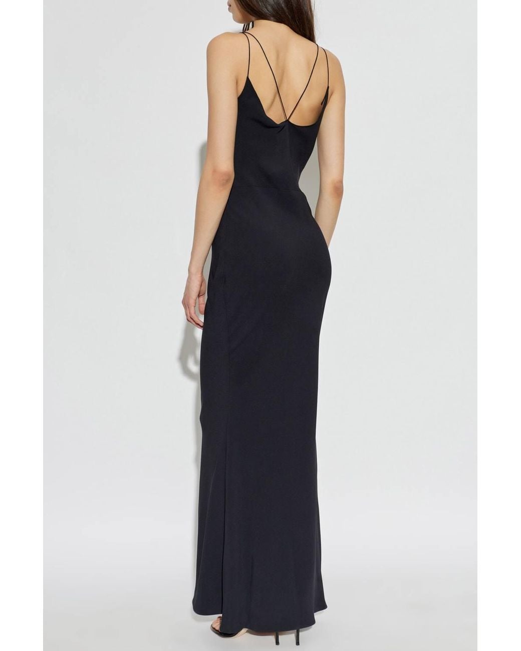 Tom Ford Black Preloved Off-Shoulder Dress
