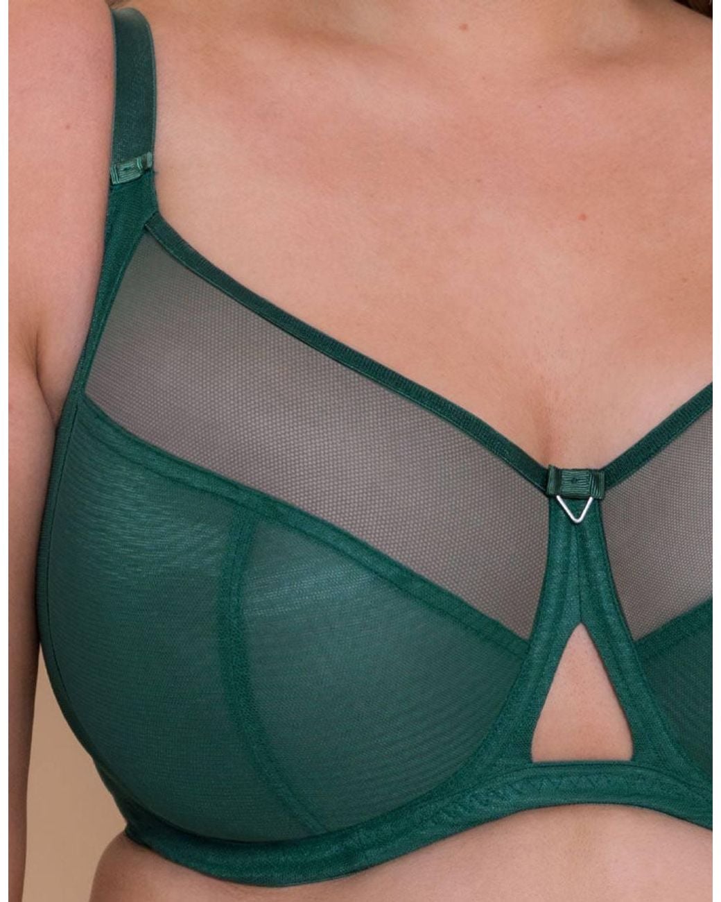 Curvy Kate Green Victory Side Support Balcony Bra Wired Lingerie