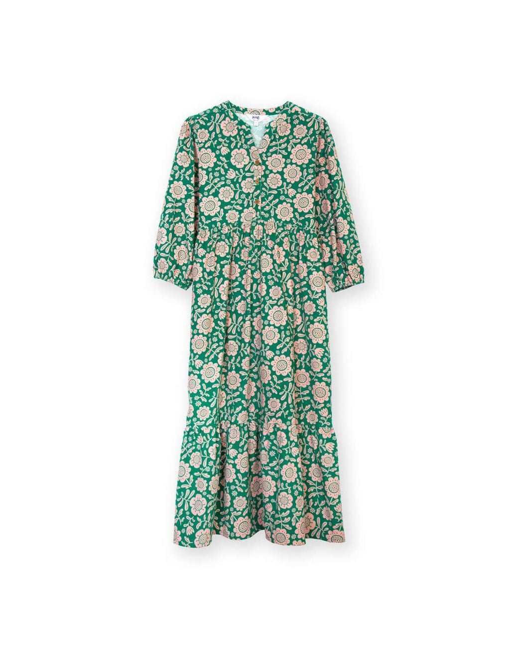 Kite Green Bockhampton 3/4 Sleeve Cord Dress