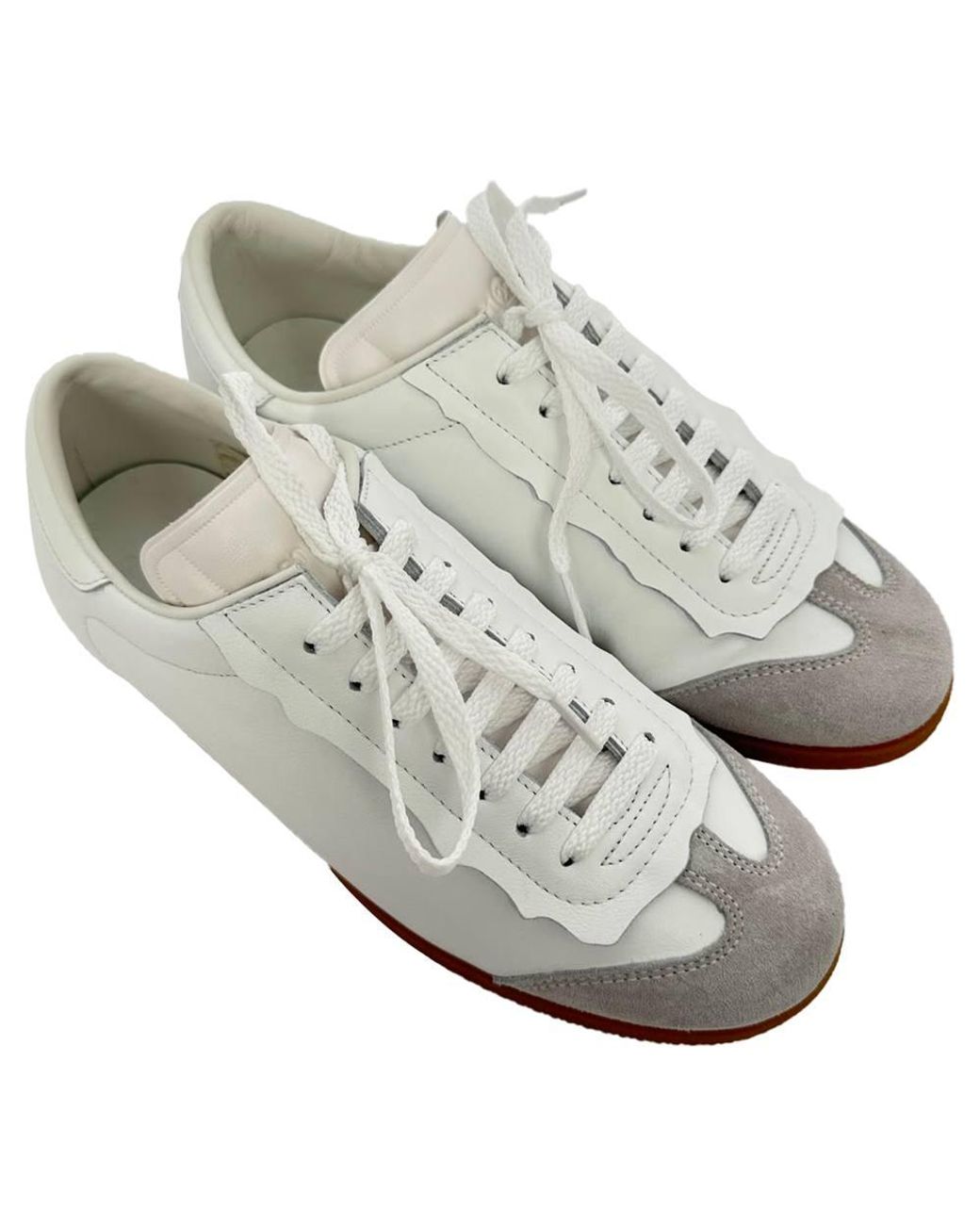 Maison Margiela White Preloved Featherlight Sneakers