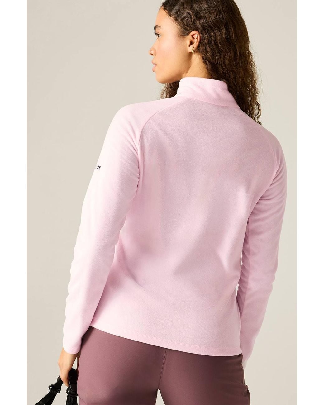 Dare 2b Pink Freeform Ii Lightweight Half Zip Fleece