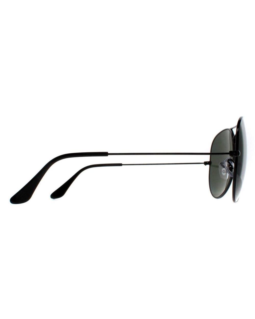 Ray-Ban Green Aviator Polarized Aviator 3025 Sunglasses