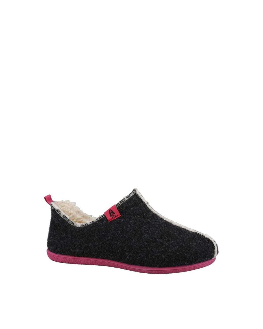 Hush Puppies Black Good Slippers