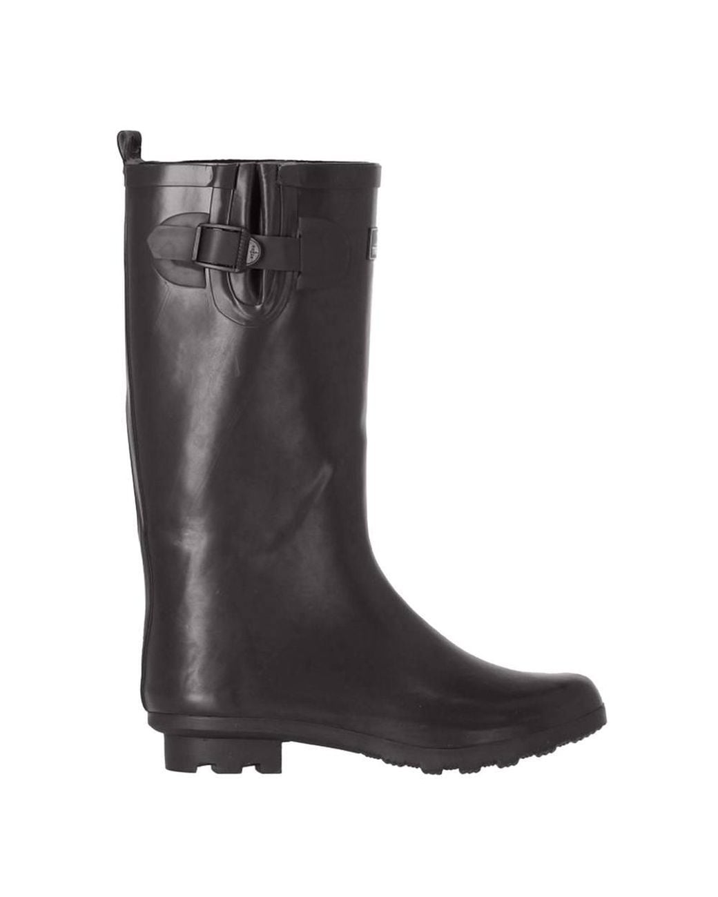 Trespass Black Damon Waterproof Wellington Boots