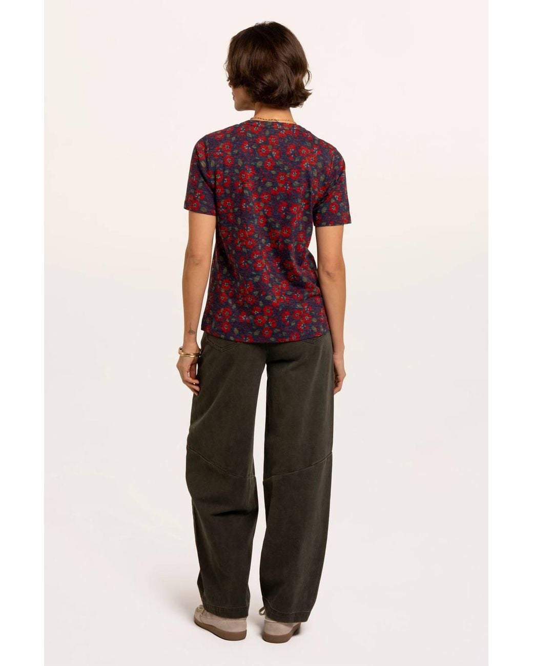 Brakeburn Multicolor North Printed Button Front T-Shirt