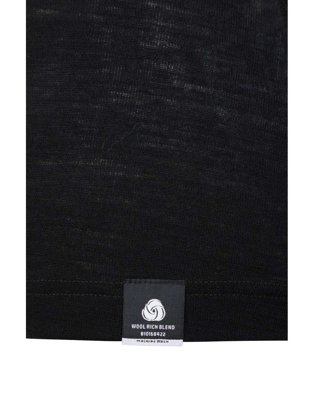 Mountain Warehouse Black Round Neck Long Sleeve Breathable Merino Wool Blend Top & Pants Set