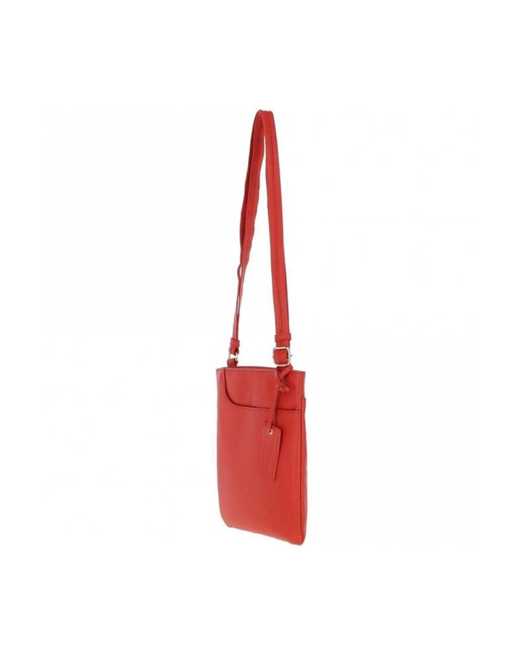 Ashwood Leather Pink Curve Zip Top Leather Cross Body Bag