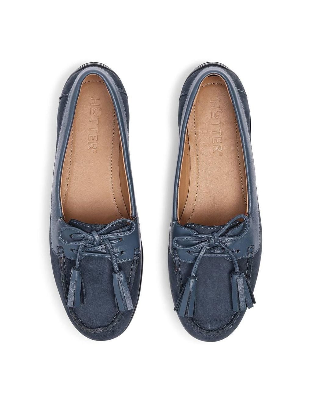 Hotter Blue 'Bay Ii' Loafers
