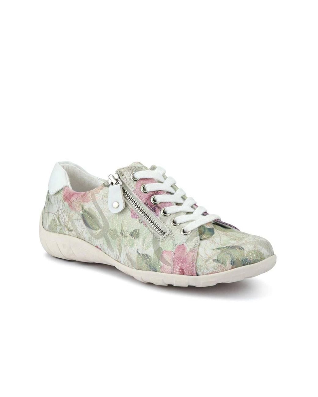 Pavers White Casual Dual-Fasten Trainers