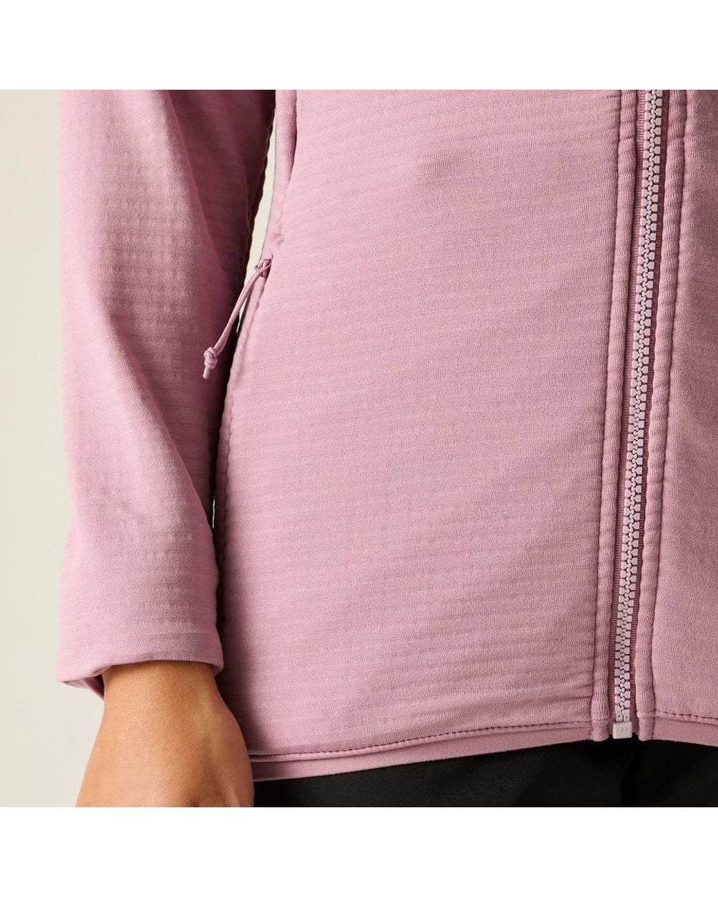 Dare 2b Purple Torrek Textured Full Zip Stretch Midlayer