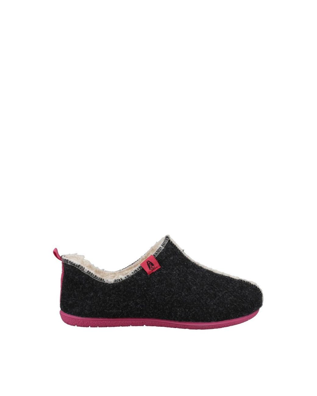 Hush Puppies Black Good Slippers