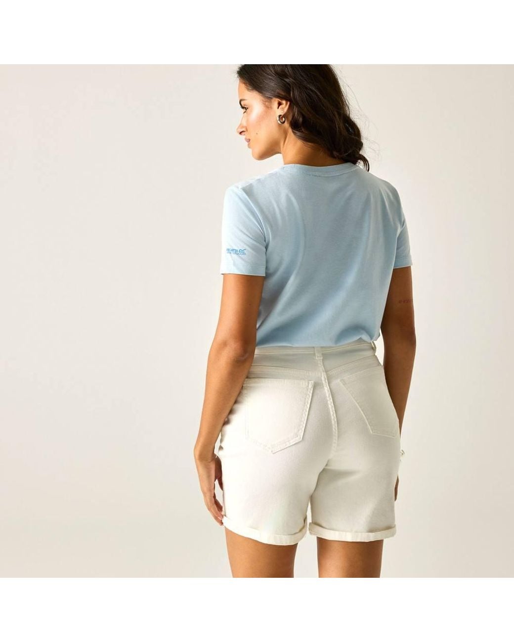 Regatta Blue Filandra Ix Short Sleeved Graphic T-Shirt