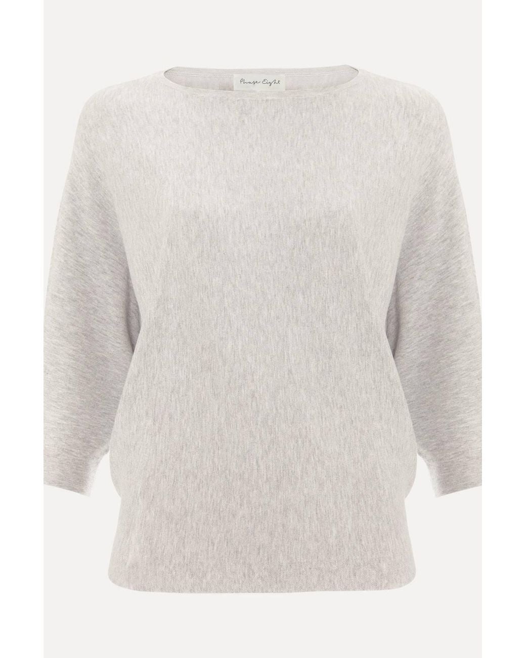 Phase Eight Gray Cristine Knit Jumper