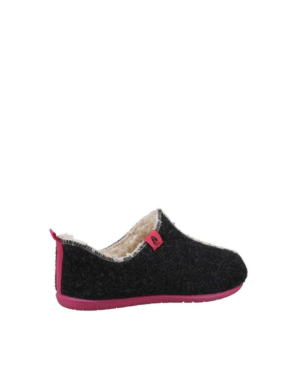 Hush Puppies Black Good Slippers