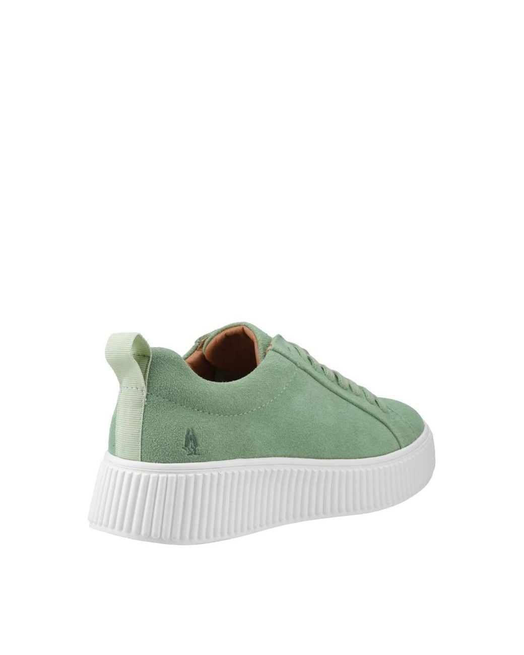 Hush Puppies Green Harlow Suede Sneaker
