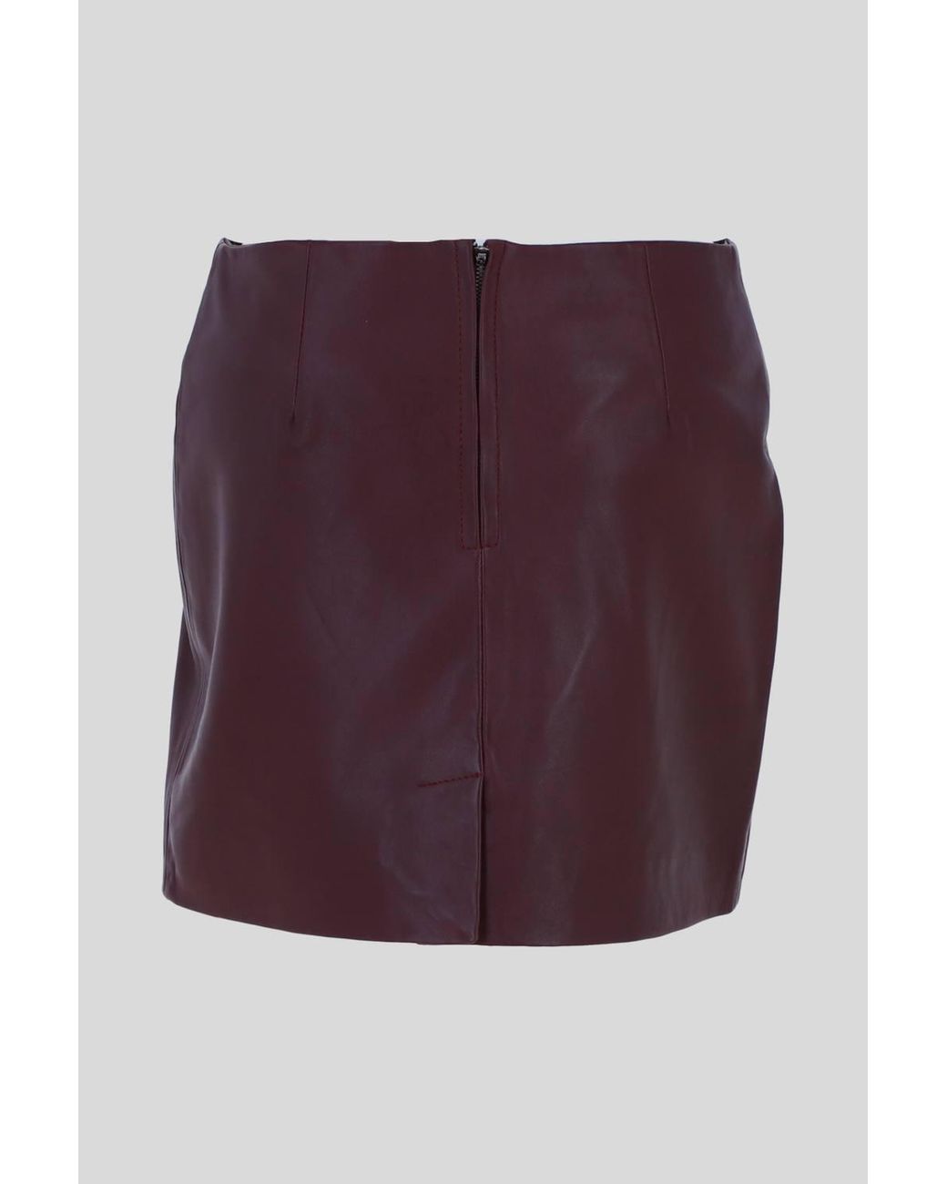 Ashwood Leather Brown 'Skirt 14' Stylish Leather Pencil Skirt