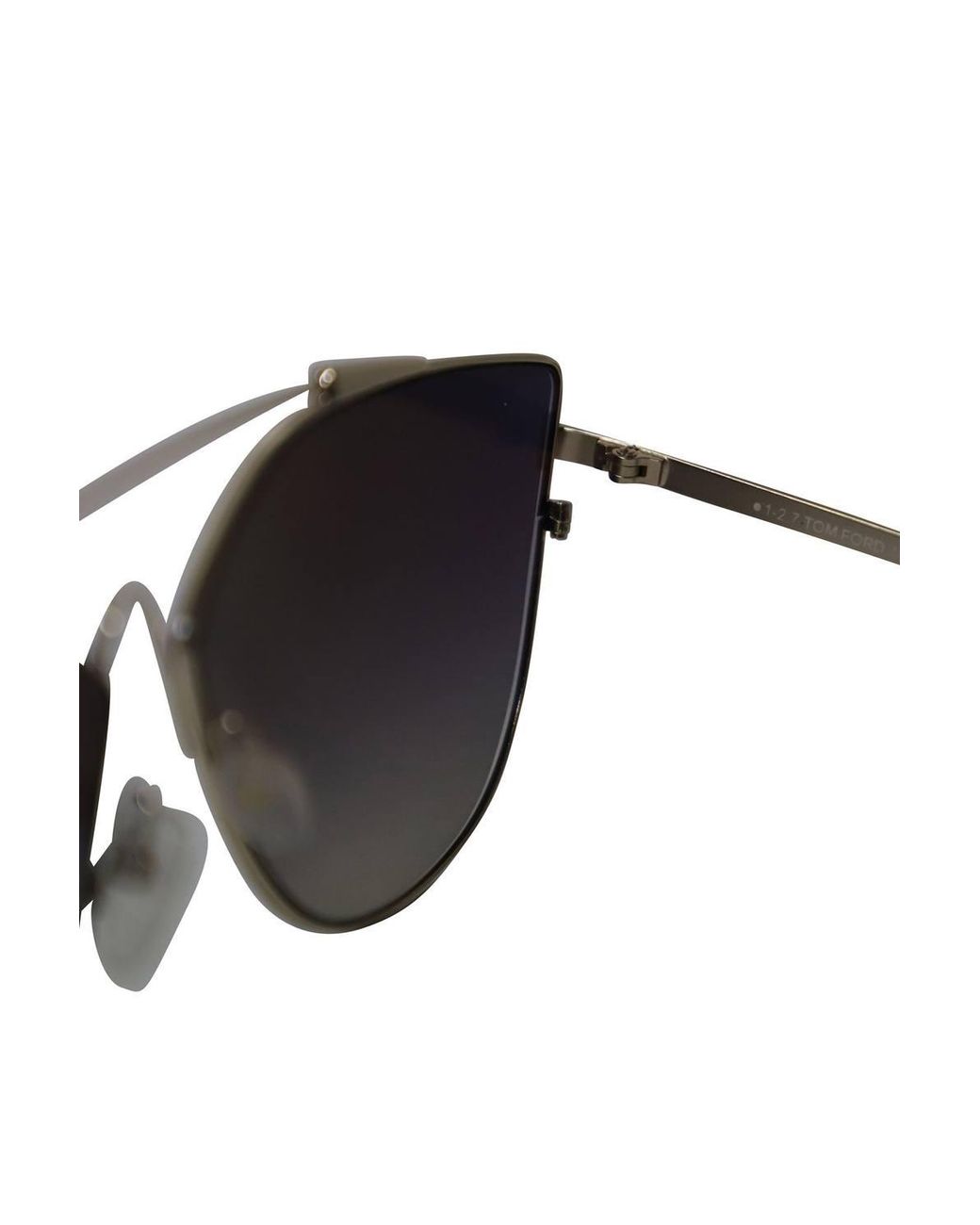 Tom Ford Black Preloved Jacquelyn Cat Eye Sunglasses