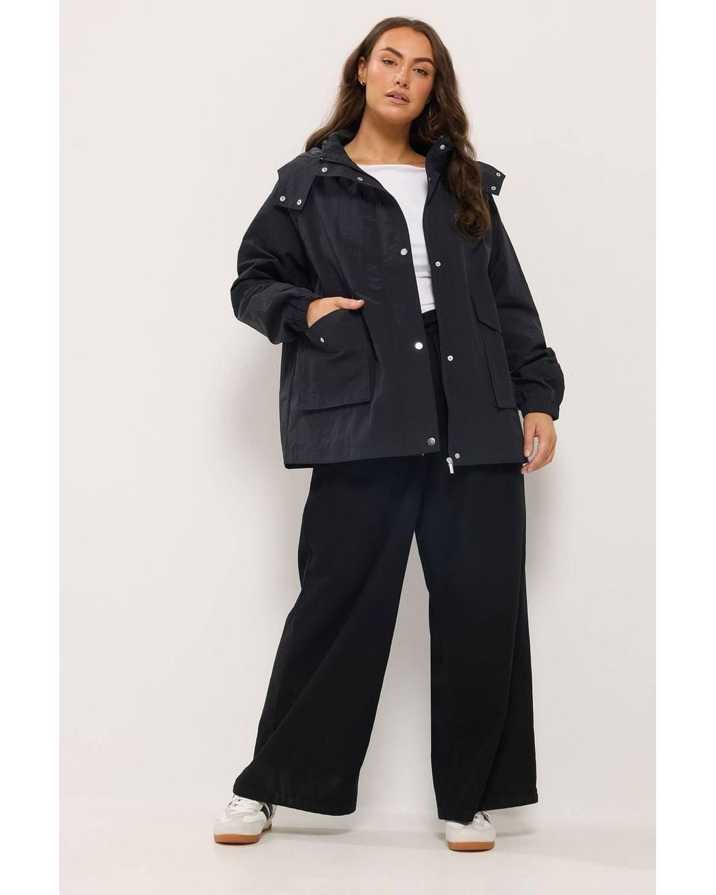 Yours Blue Lightweight Rain Jacket