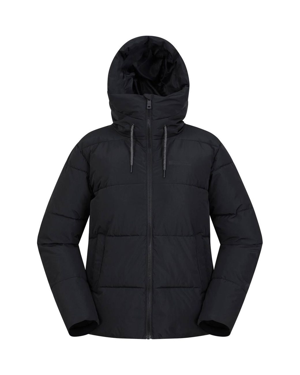 Mountain Warehouse Blue 'Toasty' Water Resistant Elastic Cuffs & Hem Padded Short Jacket