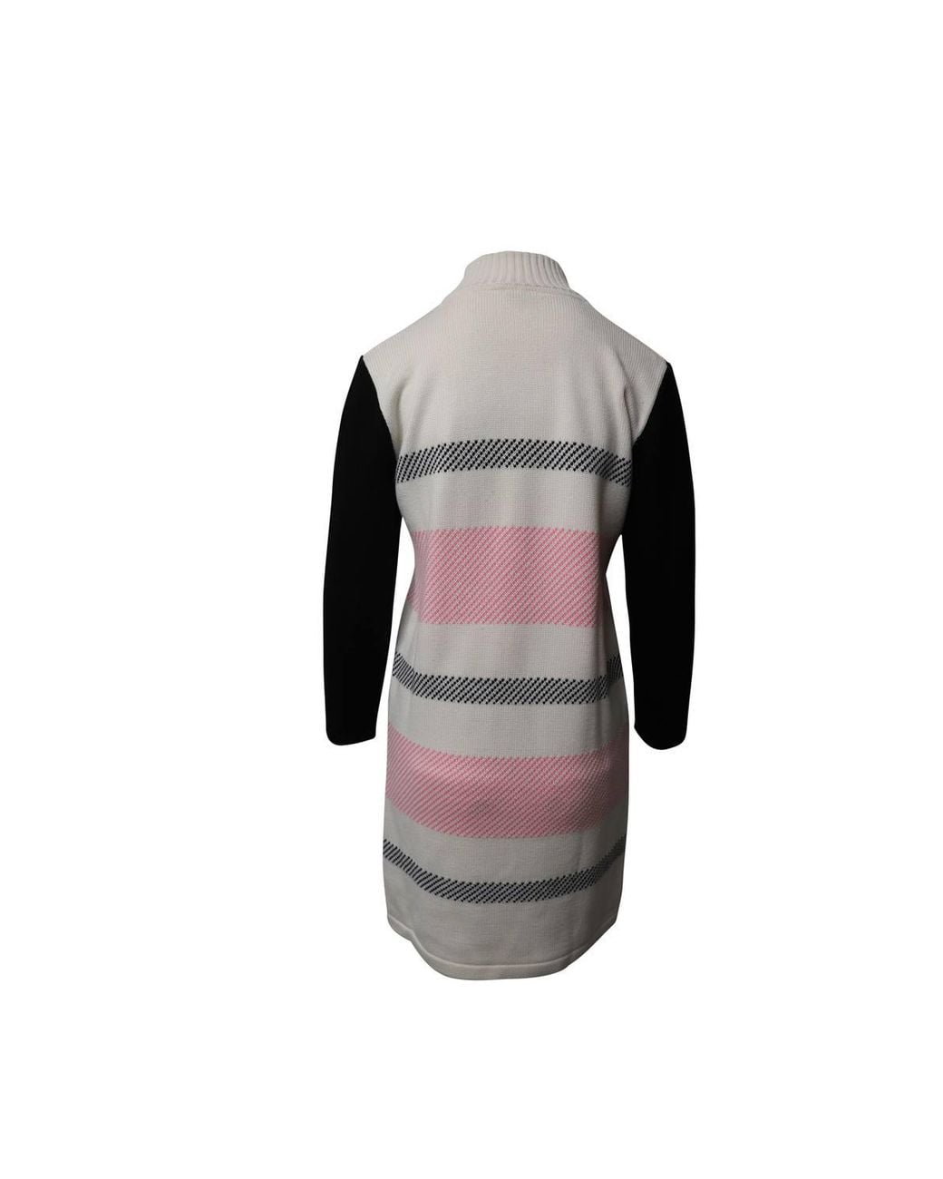 Courreges Black Preloved Turtleneck Knit Dress
