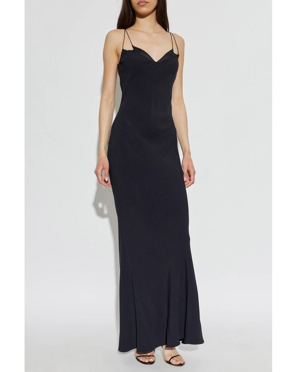 Tom Ford Black Preloved Off-Shoulder Dress