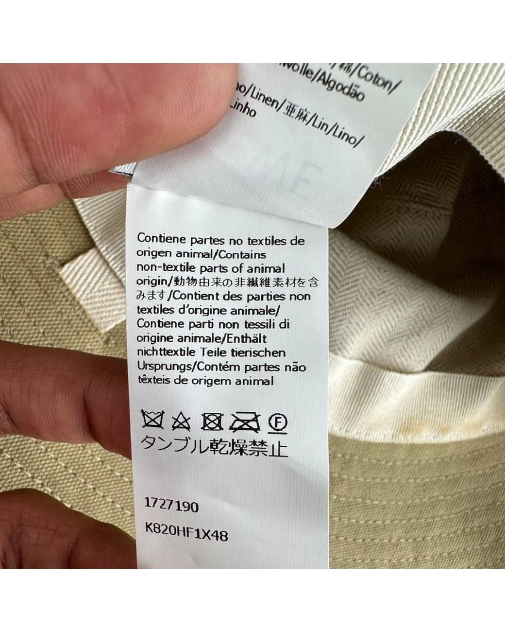 Loewe Green Preloved Fisherman Hat
