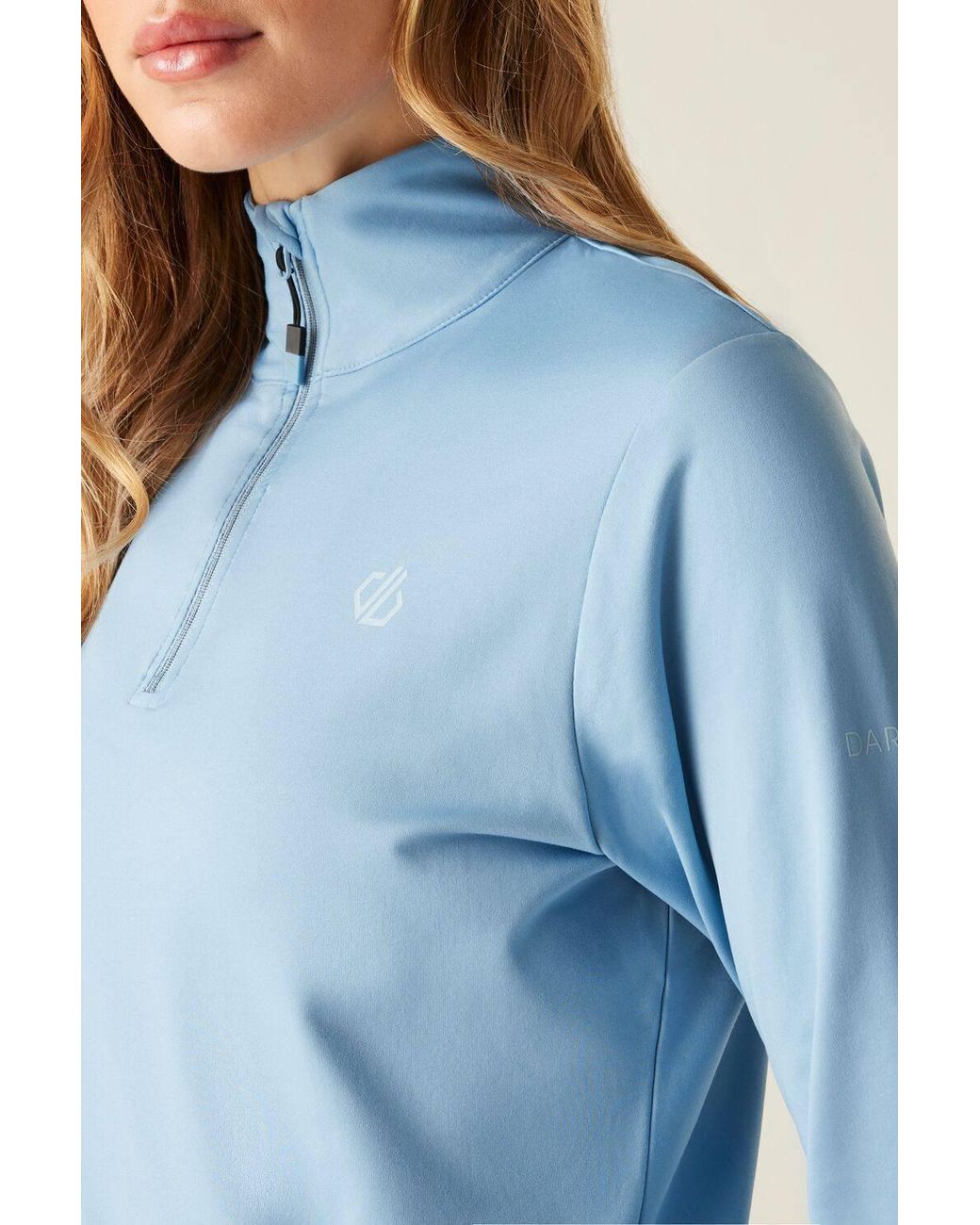 Dare 2b Blue Lowline Ii Lightweight Half Zip Stretch Midlayer