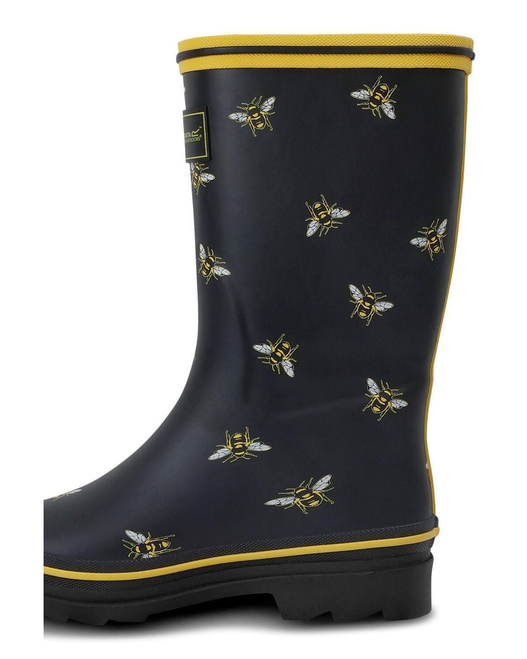 Regatta Black Amelia Short Waterproof Wellies