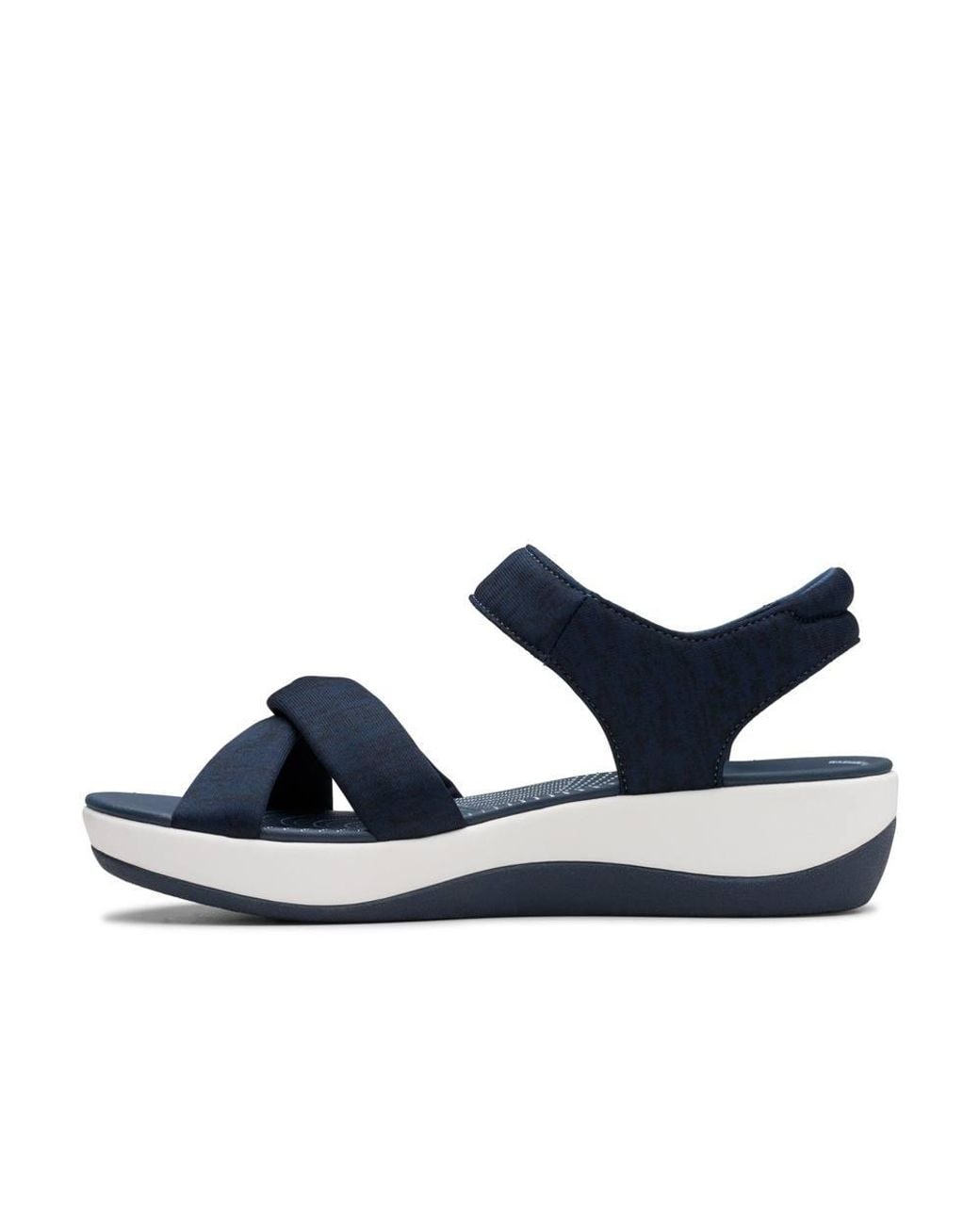 Clarks Blue Arla Daisy Wedges