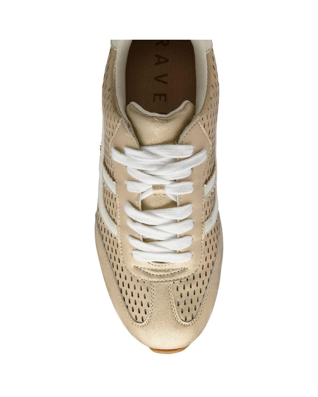 Ravel Metallic 'Lemmel' Lace-Up Trainers