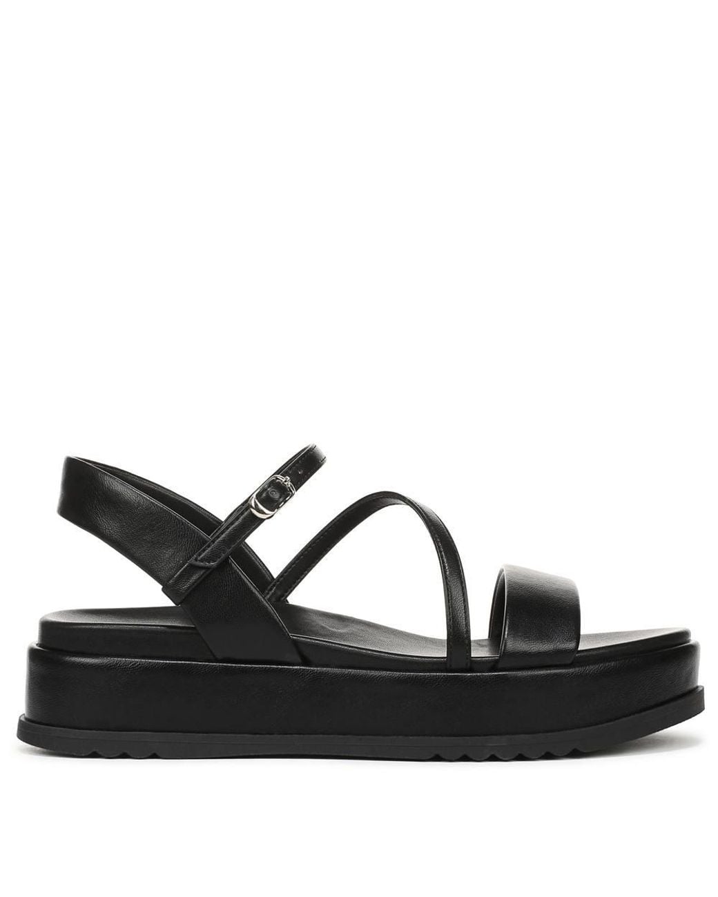 Naturalizer Black Zayda Strappy Sandals