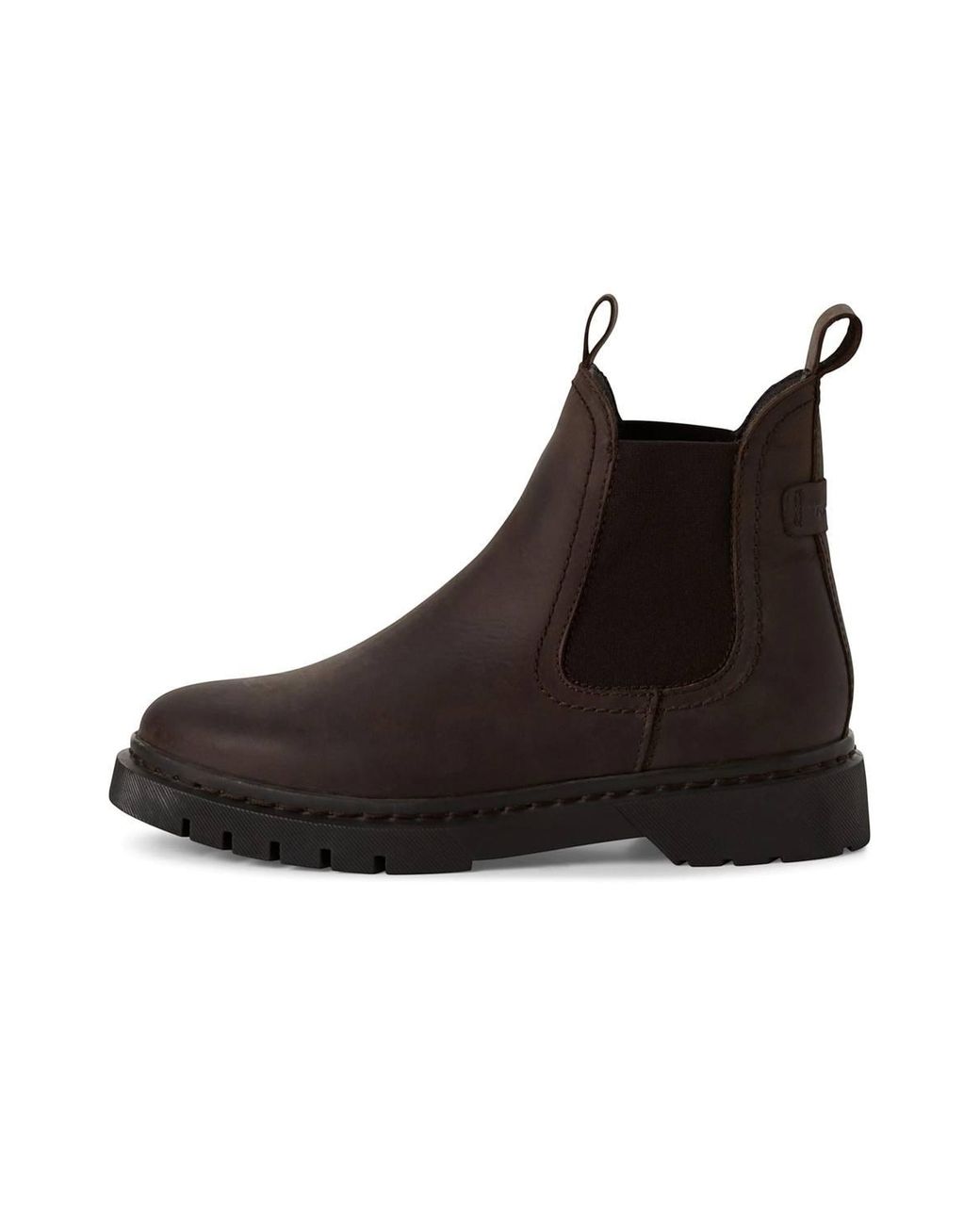 Infinity Leather Brown Tamaris Leather Classic Chelsea Ankle Boots