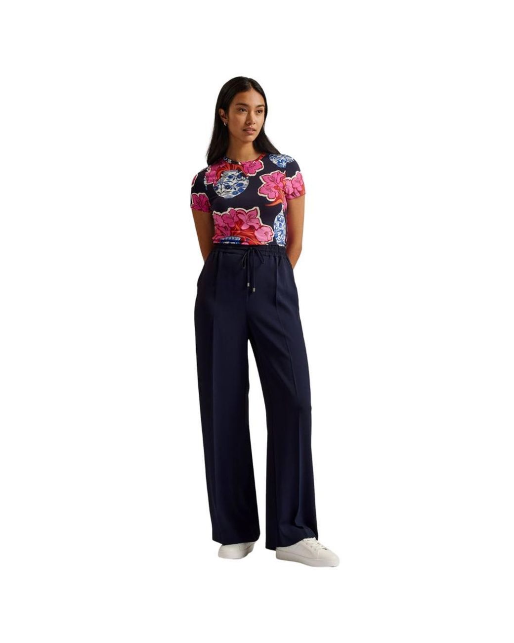 Ted Baker Blue Liliaah Regular Fit Joggers