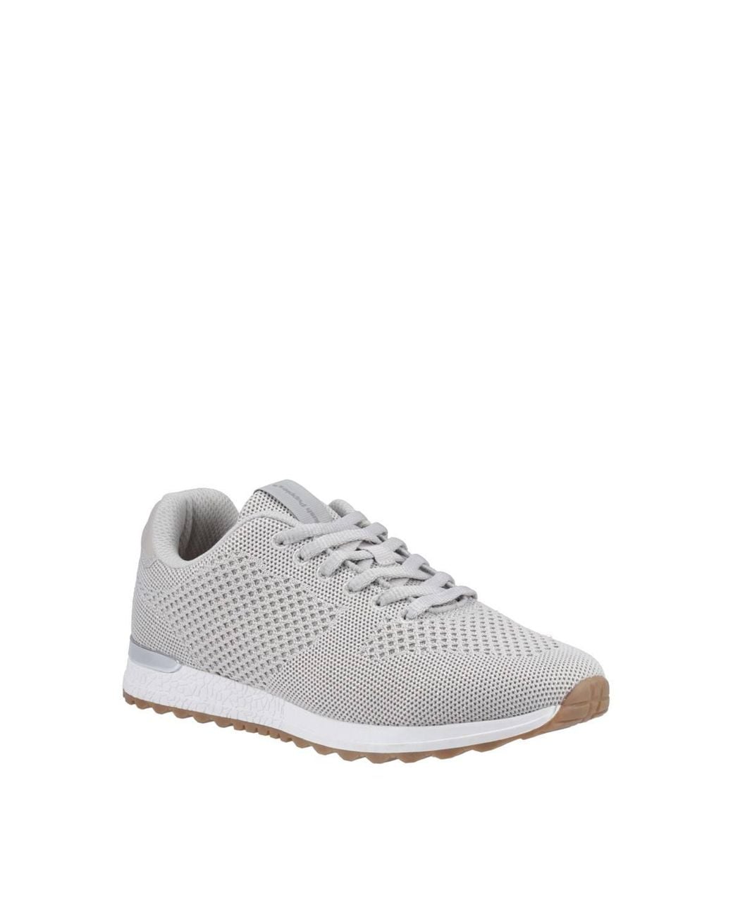 Hush Puppies White Katrina Trainer
