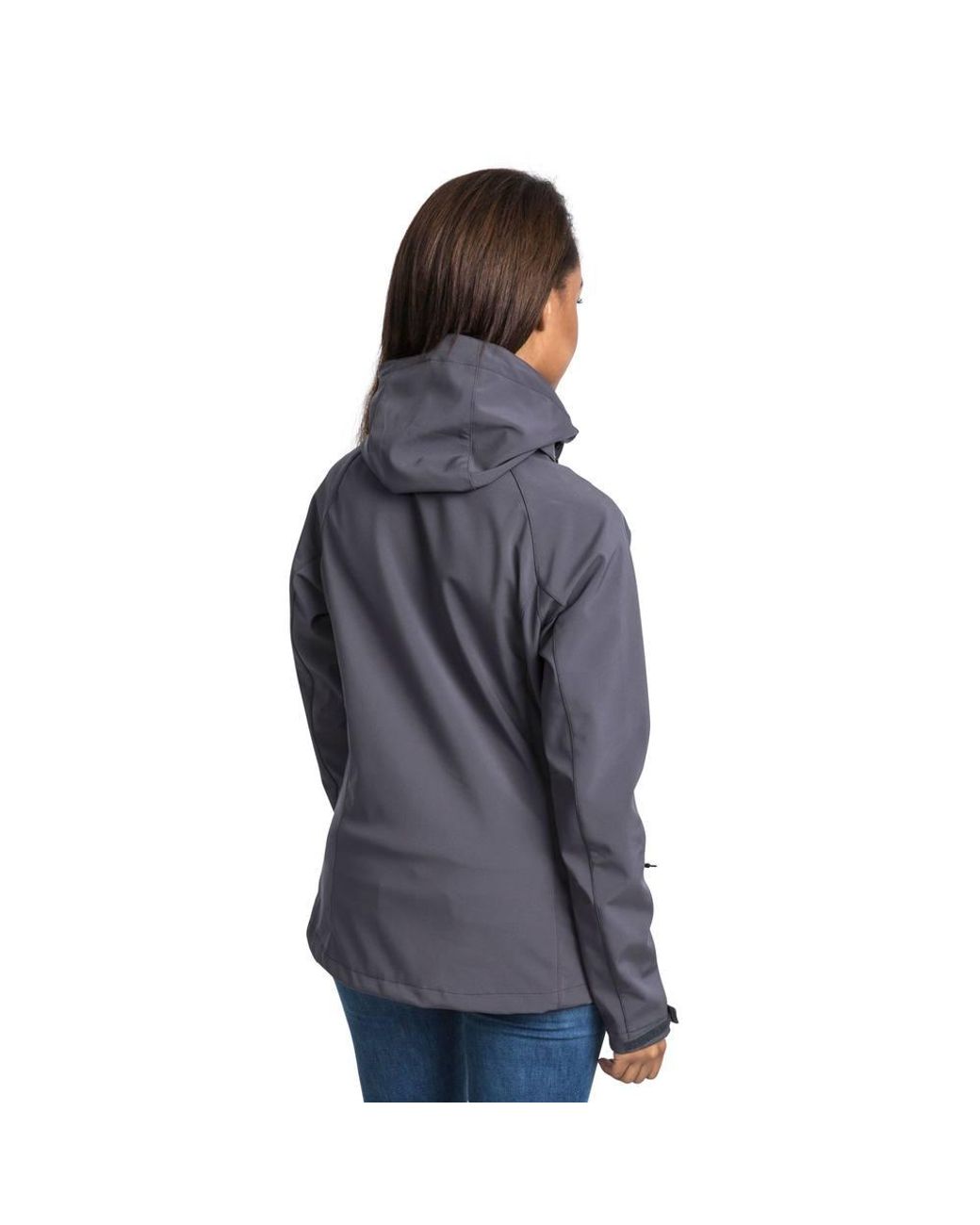 Trespass Purple Lorina Waterproof Softshell Jacket