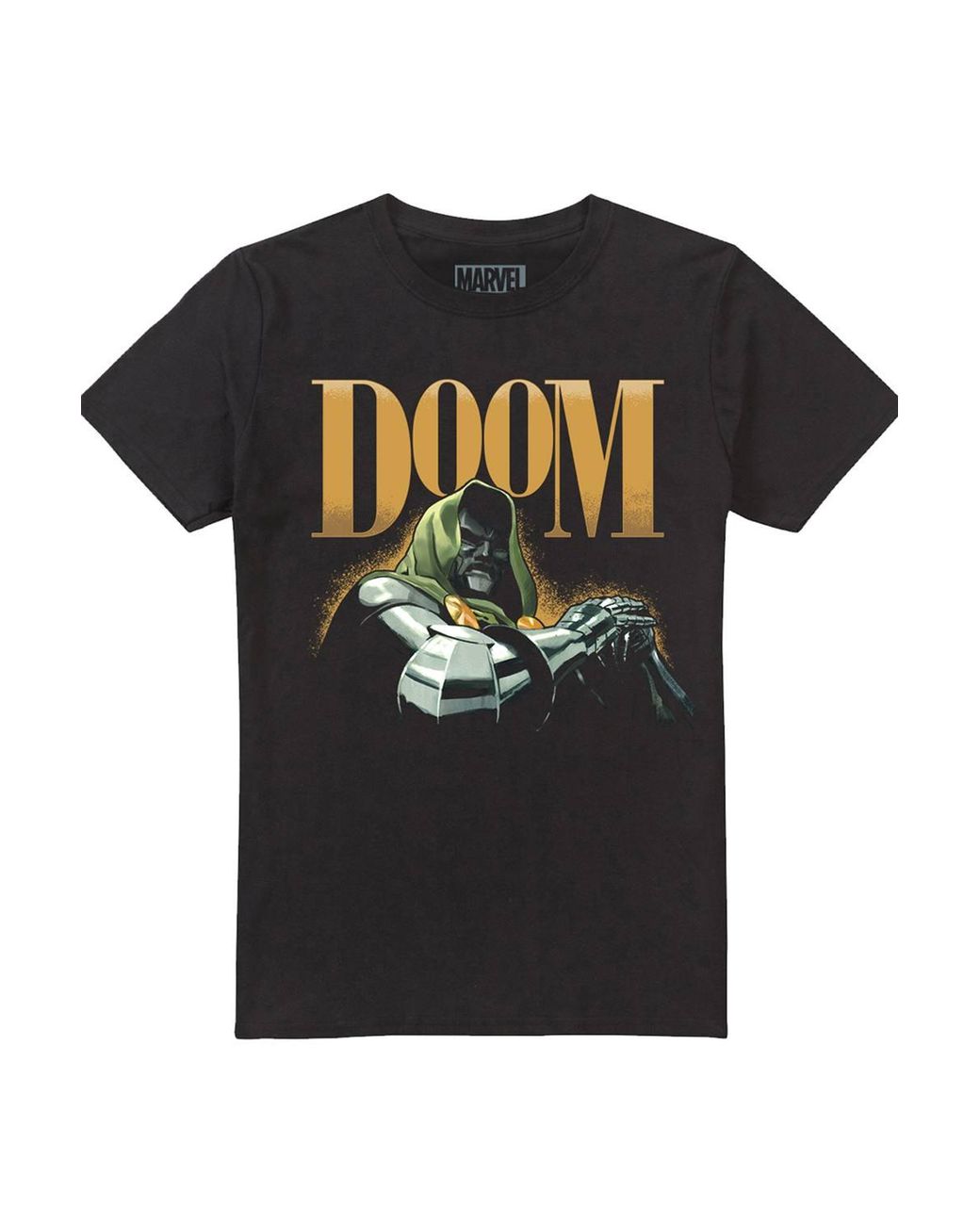 Marvel Black Doom Iconic Villain T-Shirt