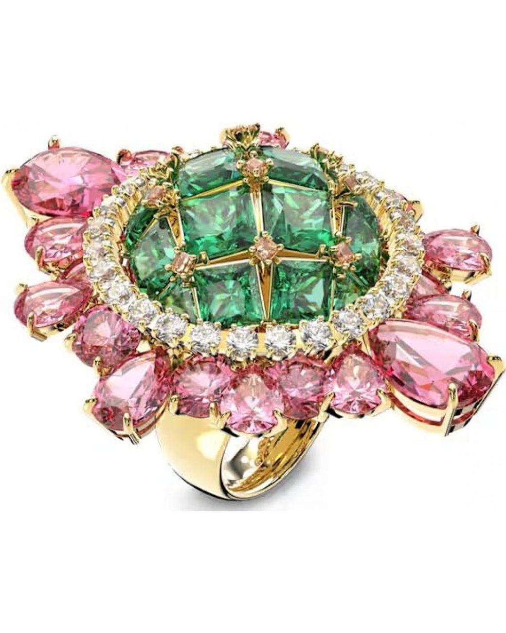 Swarovski Green 5620685 Curious Ring