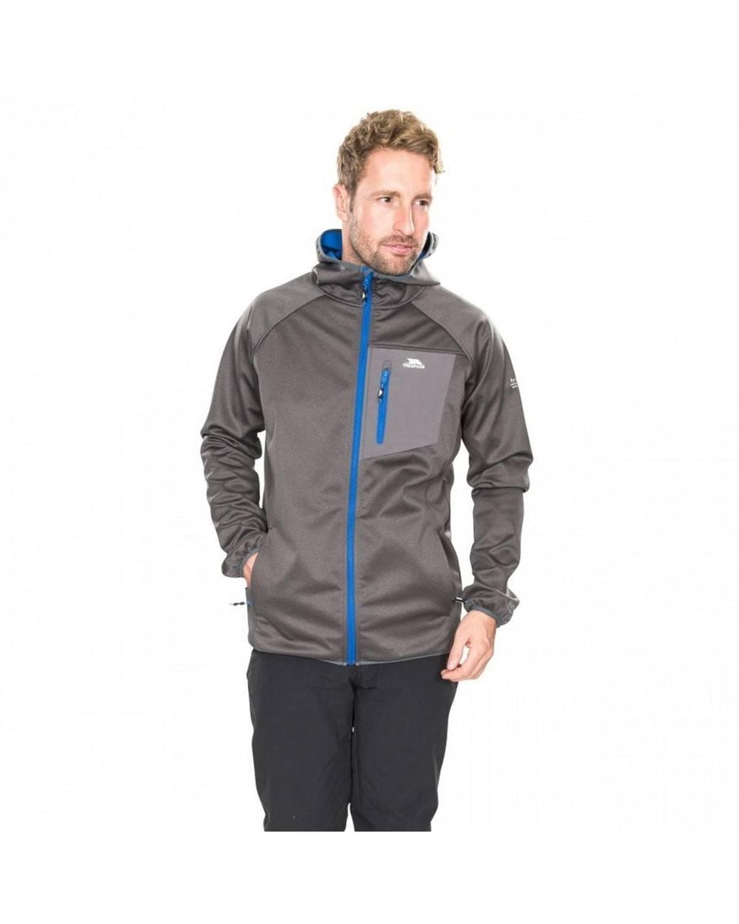 Trespass Gray Dayton Softshell Jacket