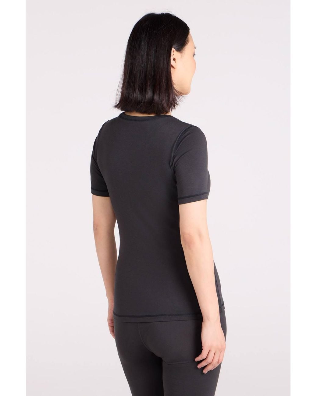 Mountain Warehouse Black 'Keep The Heat' Lightweight Quick Dry Casual Short Sleeve T-Shirt