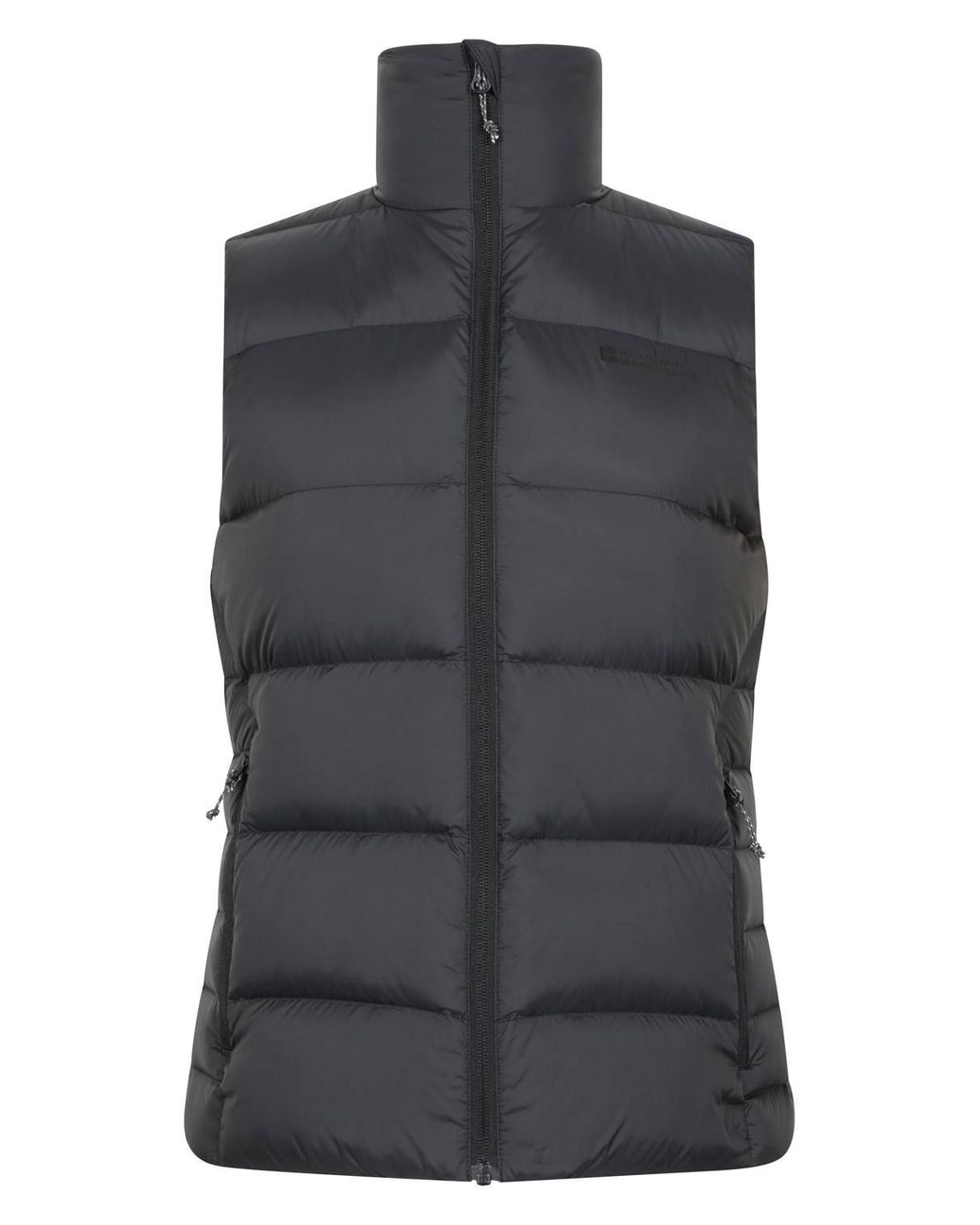 Mountain Warehouse Blue 'Stratus' Water Resistant Warm Down Filled Packable Lightweight Gilet